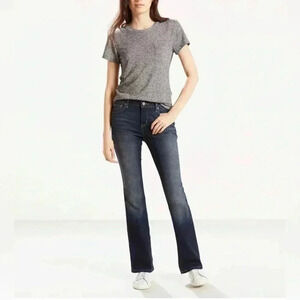 Levi’s 515 Bootcut Dark Jeans Size 8